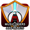 badge Music, Lasers and Beasts
