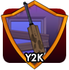 badge Y2K Event