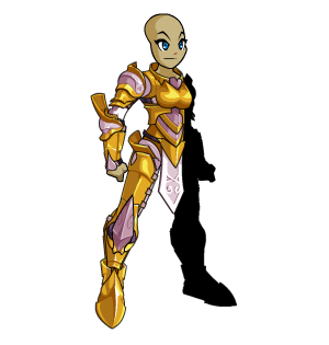 Golden Valentine Warrior male