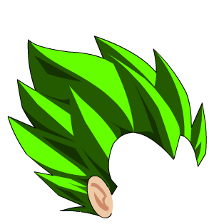 Prismatic Vegeta Hair