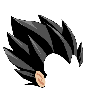 Vegeta Hair