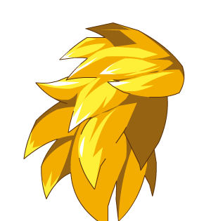 Vegeta SSJ3 Hair PART 2