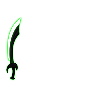 Toxic Matrix Cutlass Dagger