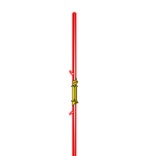 Dual Blood Spirit Staff