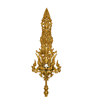 Player Desolation Gold Sword