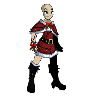 Christmas Armor Red male