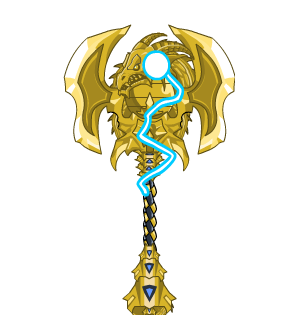 Godly Golden Dragon Axe