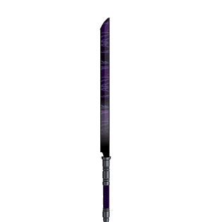 Purple Swirl Katana