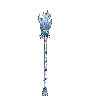 Frozen Fire Staff