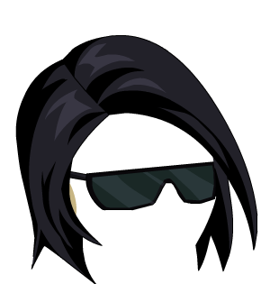 Matrix Cyber Hair'/s Glasses (Girl)