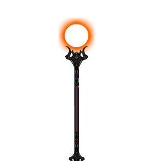 Crimson Shadow Staff Orb