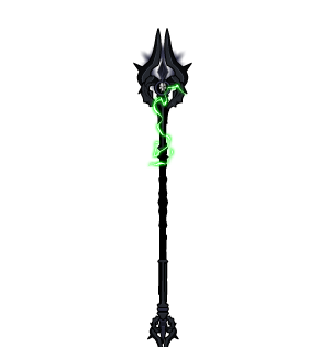 Black Void Caster Rift Staff