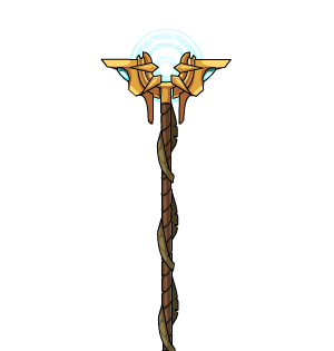 Cursed Guardian's Staff