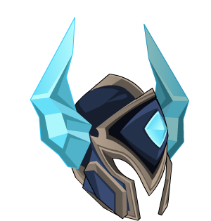 Icy Glacial Crystal Helm