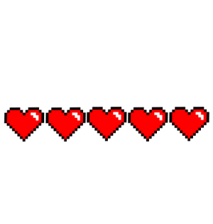 5-Hearts Minecraft Cape