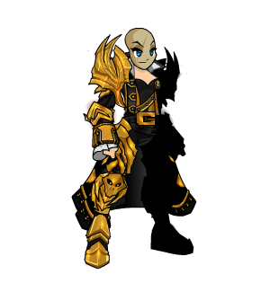 Golden Vorx Naval Commander male