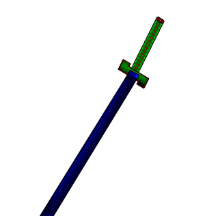 Grimmjow Seal Katana CC