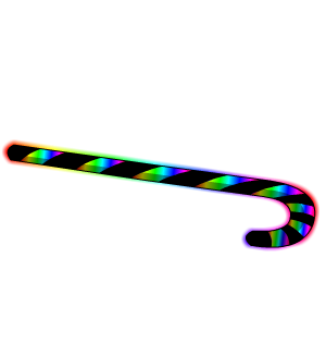 Black Rainbow Cane