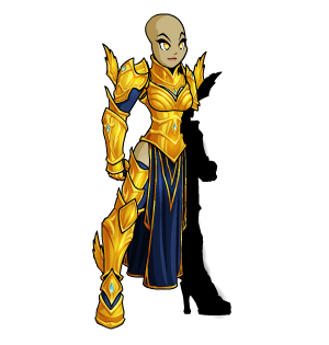 Golden Celestial Armor male