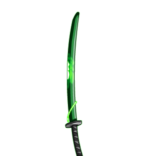 Eternal Katana of Prometheus (green)