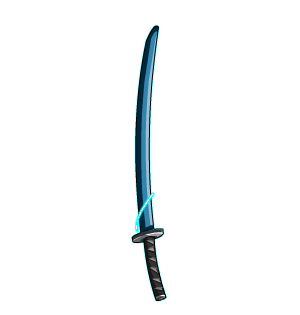 Eternal Katana of Prometheus (blue)