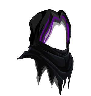 Chaos Entity Hair+Scarf