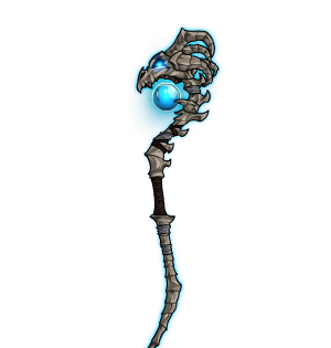 Frostlorn Necro Staff