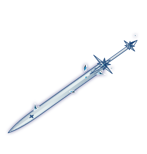 Glacial Knight Sheathed Blade