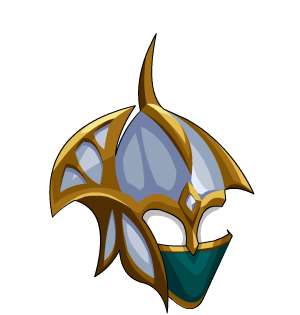 Golden FrostElf Helm + Mask