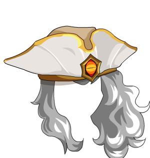 White Dragons Tricorn + Locks