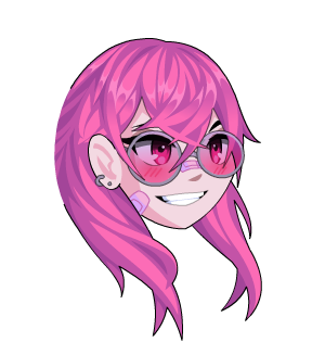 Rose Shaded Bubblegum Visage