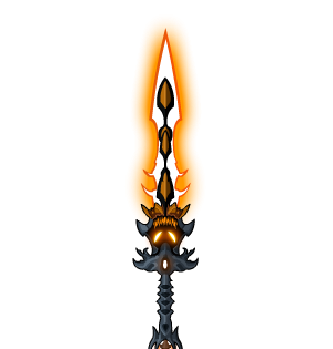 Cyber Orange Oblivion Blade