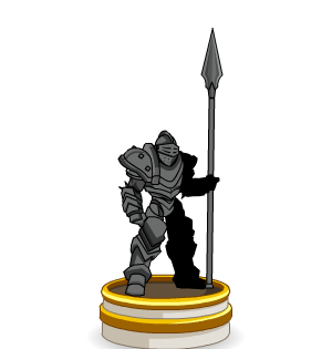 Pactagonal Knight Statue