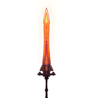 Dark Fire Dragon Sword