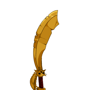 Dual Golden Corsair Cutlasses