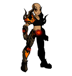 Diabolical Lava Lord Armor male