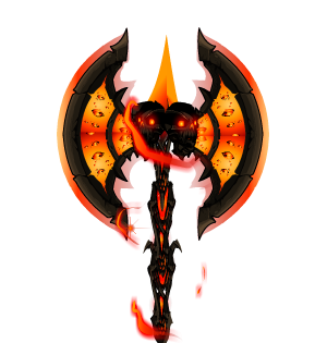 Diabolical Lava Lord Axe