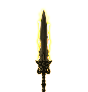 Flaming Fire Phoenix Blade