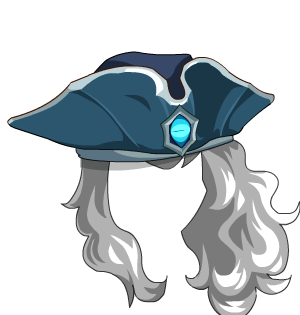 Blue Dragons Tricorn + Locks