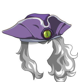 Purple Dragons Tricorn + Locks