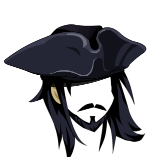 Voltaire Pirate Hat