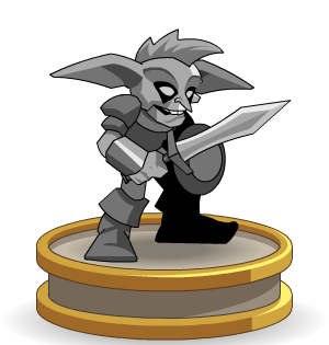 Silver Sneevil Statue