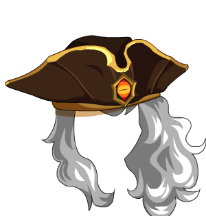 Brown Dragons Tricorn + Locks