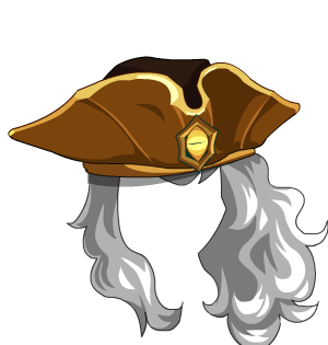 Gold Dragons Tricorn + Locks