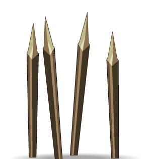 Wooden Stakes