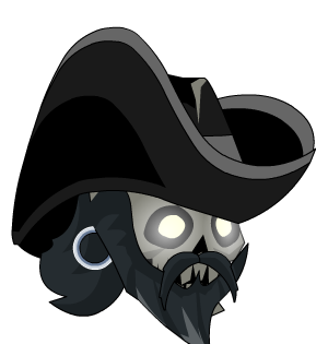 Pirate Captain Helm