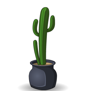 Potted Cactus